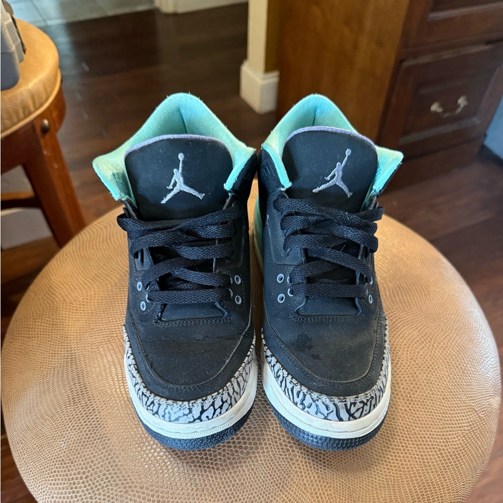 Air Jordan 3 Retro GG “Black Mint Tiffany” Size 6Y 2014